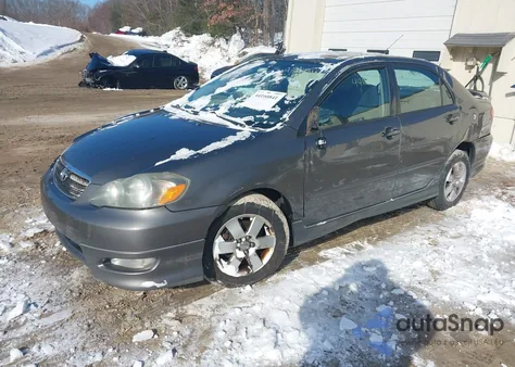 2007 Toyota Corolla S из США, поврежденный, VIN 2T1BR32E67C844164